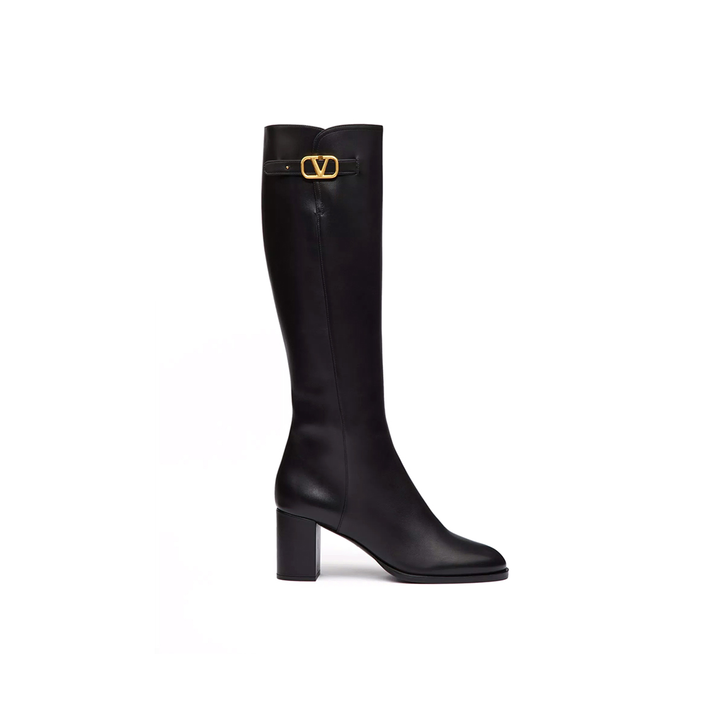 Va1e*ntin0 vlogo signature calfskin boot 70mm 5w2s0hy0dsh_0no